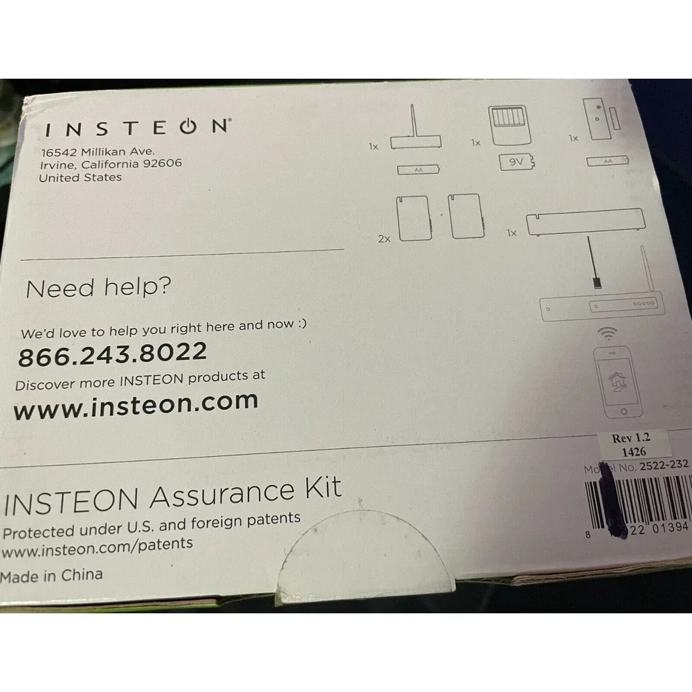 Insteon Model No. 2522-232 Assurance Kit Home Remote Control System New - Picture 5 of 6